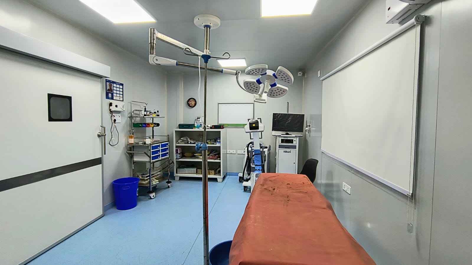 Modular Operation Theatre Suites at ORTHO MAX MULTI SPECIALITY HOSPITAL Dehri